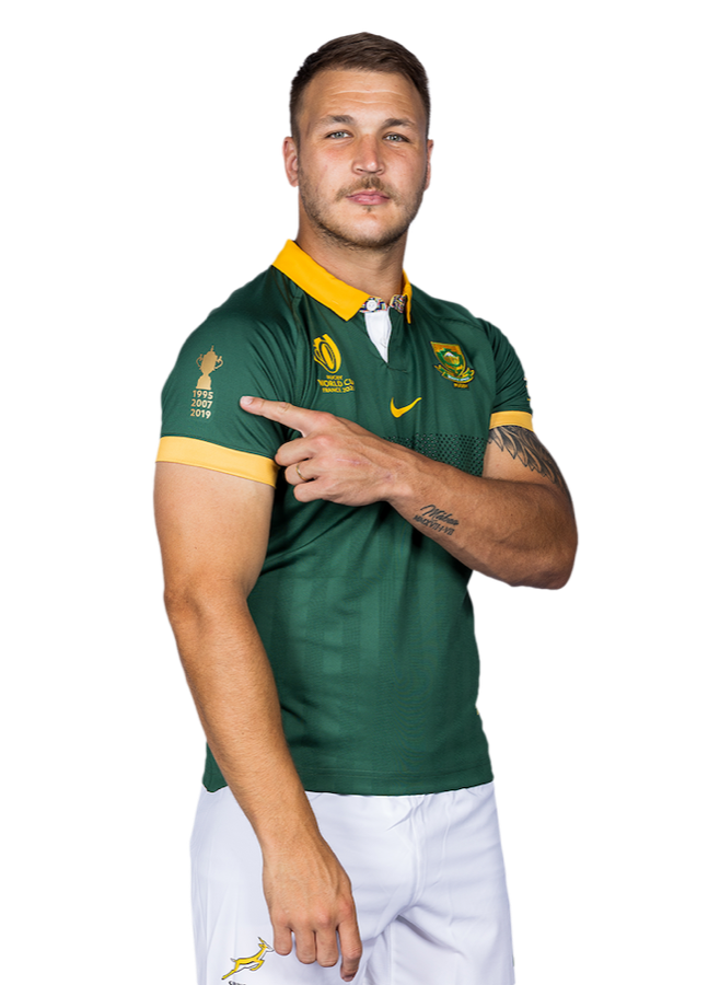 Andre Esterhuizen, Springbok represented by At Union