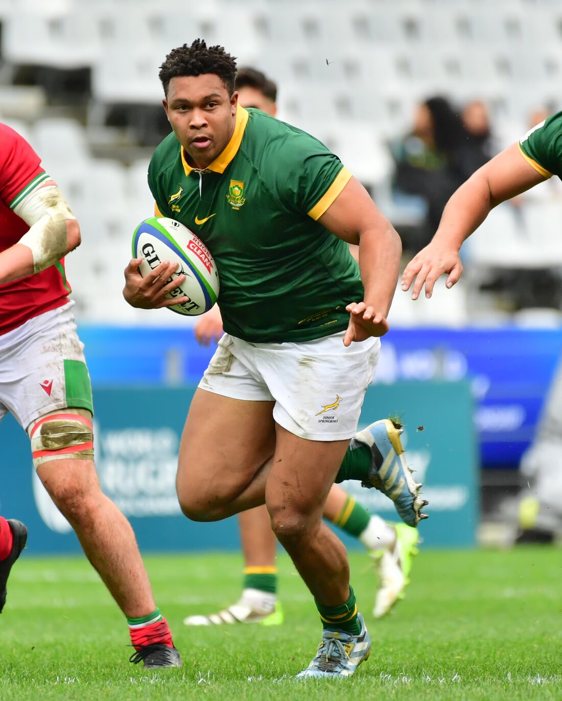 At Union represented Springbok in match action