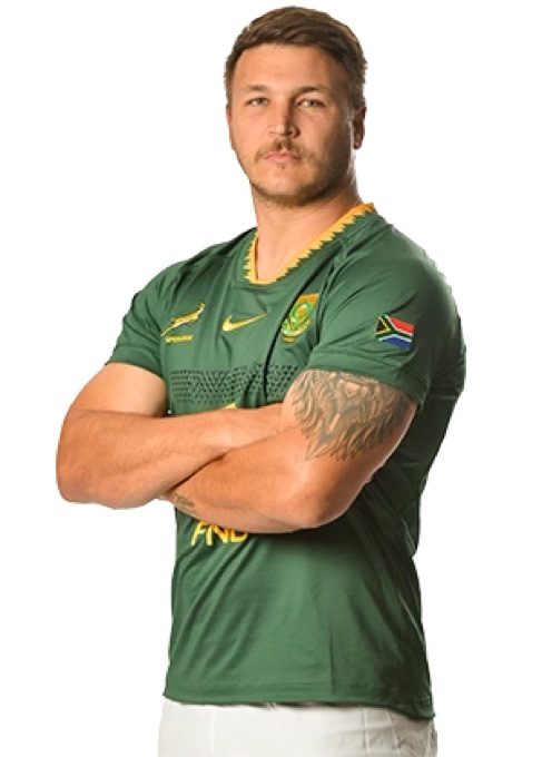 Andre Esterhuizen — At Union represented Springbok